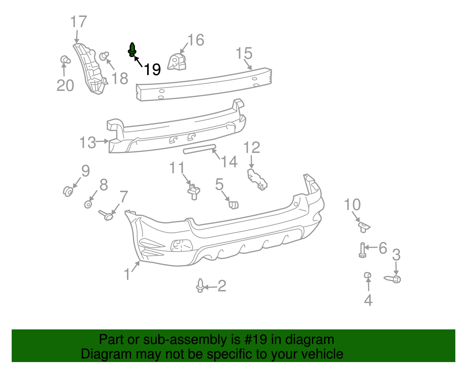 Multi-Purpose Retainer - GM (94858560)