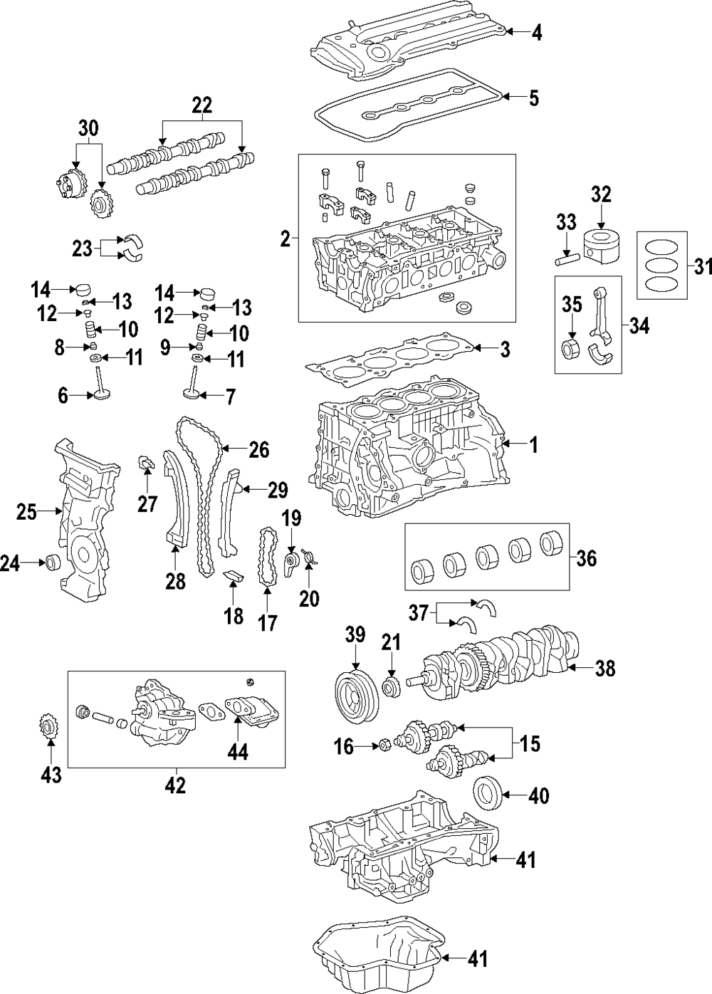 Engine Piston Ring - Scion (13011-28190)