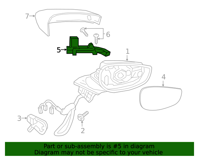 20192024 Mazda 3 Turn Signal Lamp BCKA69122B Real Mazda Parts