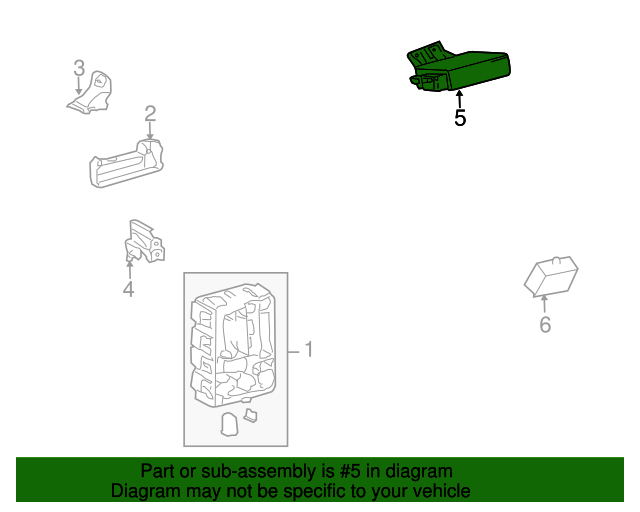 20082010 Scion xB Power Steering Control Module 8965012520 Toyota