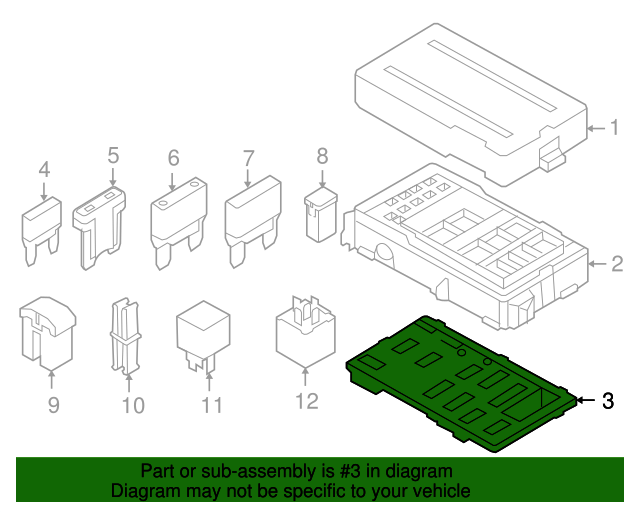 2011 Ford F150 Engine Harness BL3Z12A581L