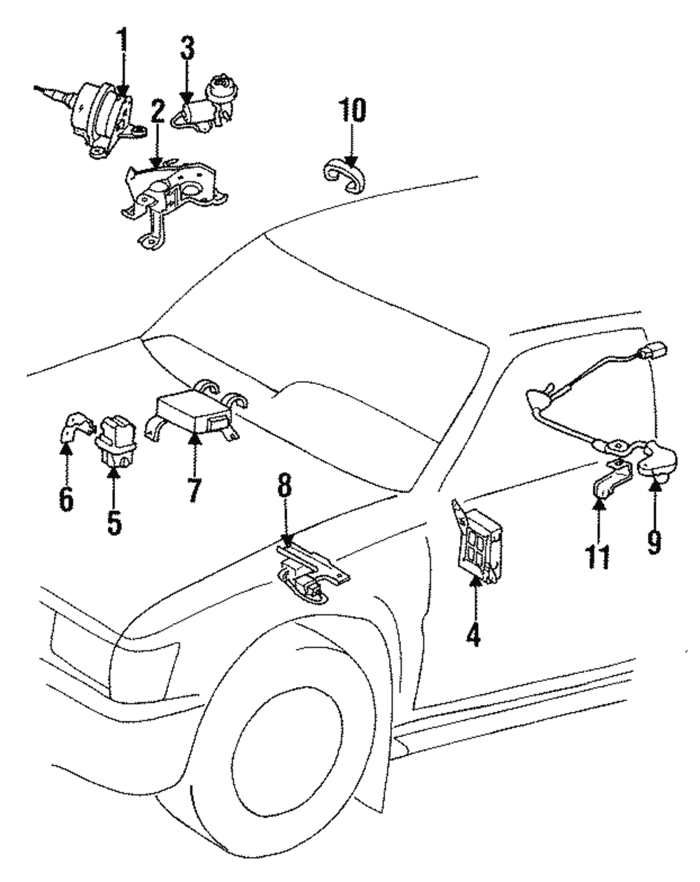 Control Module - Toyota (89540-35021)