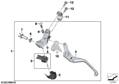 Control Assembly for 2024 BMW-Motorrad M 1000 R | BMW Motorrad USA