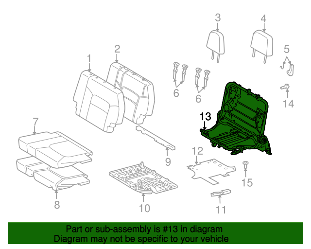 7927060010 Seat Frame 20082009 Toyota Land Cruiser Bam Wholesale
