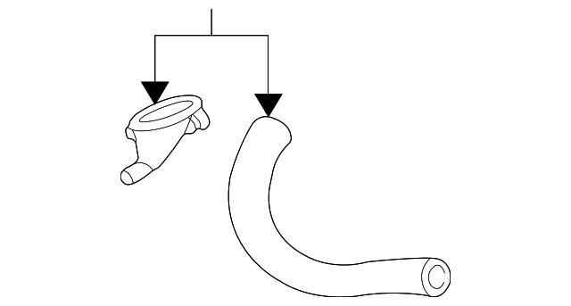 Vent Hose - Ford (YF1Z-19E630-AA)