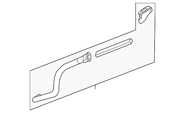 Vent Hose - Ford (YF1Z-19E630-BA)