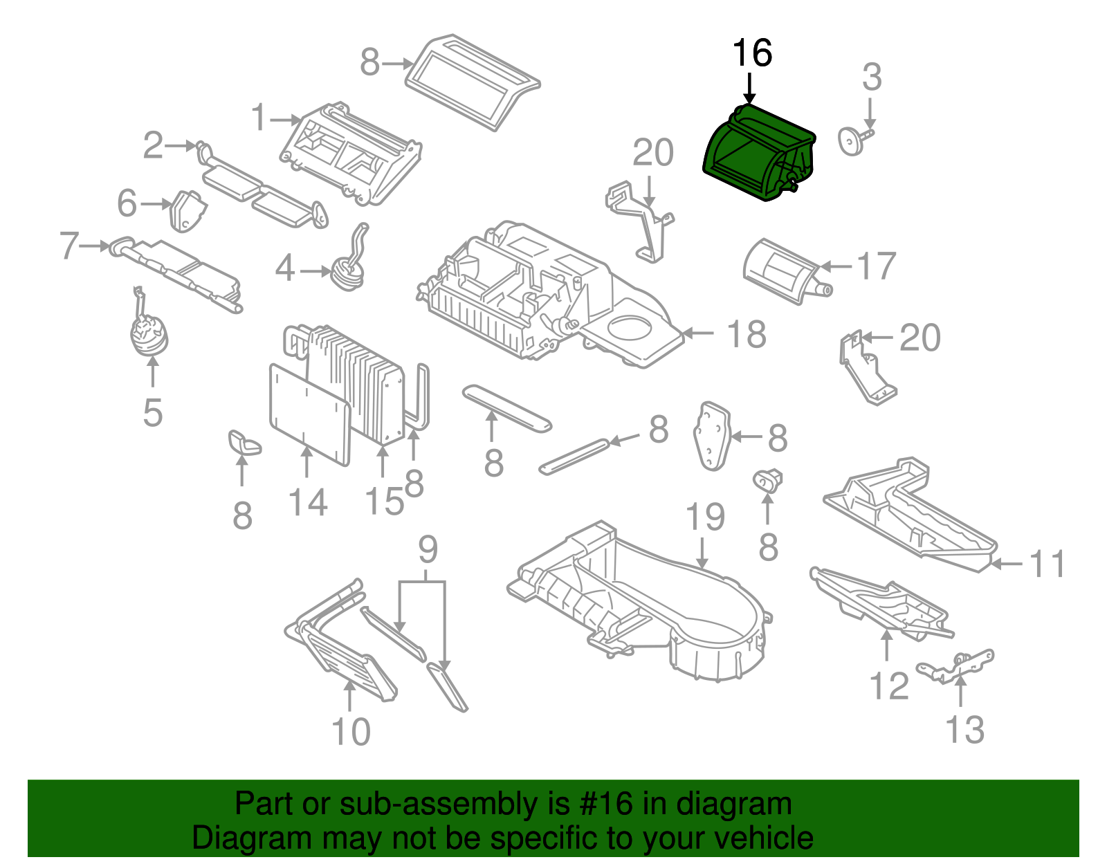 Air Inlet Case - GM (52481845)