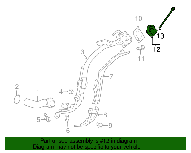 31010CR000 Fuel Tank Cap 20212023 Kia Kia Auto Parts
