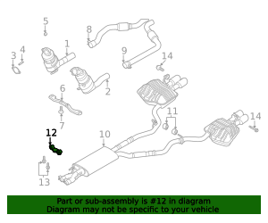 L1MZ-5K291-K - Exhaust System Hanger Bracket 2020-2023 Ford ...