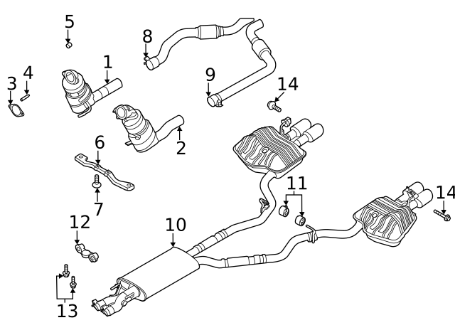 2020-2024 Ford Front Bracket Stud W719313-S439 | Ford OEM Parts Outlet