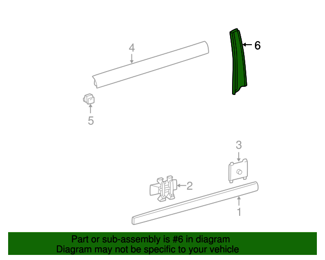 Genuine Mercedes-Benz Ornamental Cover 203-690-08-87