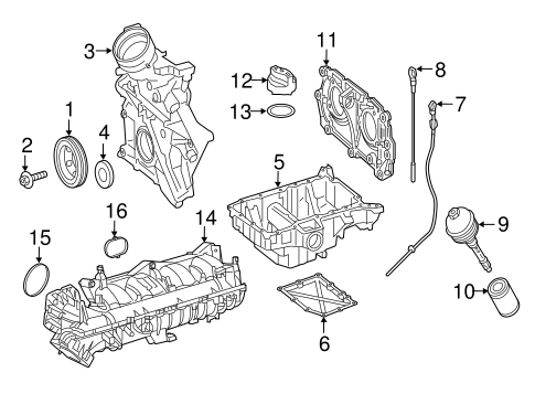 Engine Parts for 2016 Mercedes-Benz GLC 300 | MB Parts World
