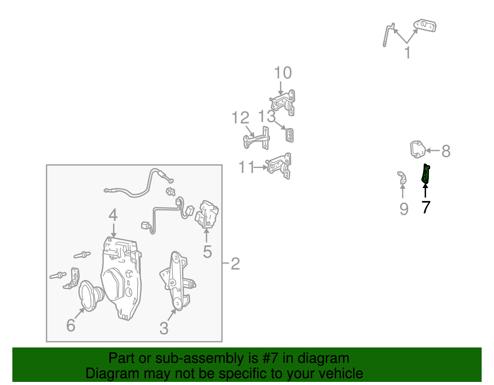 Escutcheon - Ford (XW4Z-5426552-AA)