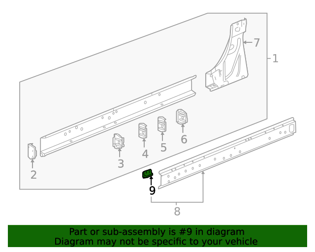 20102023 GM MultiPurpose Nut 11610544 Cheapest GM Parts