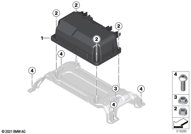 61278844217 - Safety Box 2021-2024 BMW-Motorrad CE 04 | BMW  