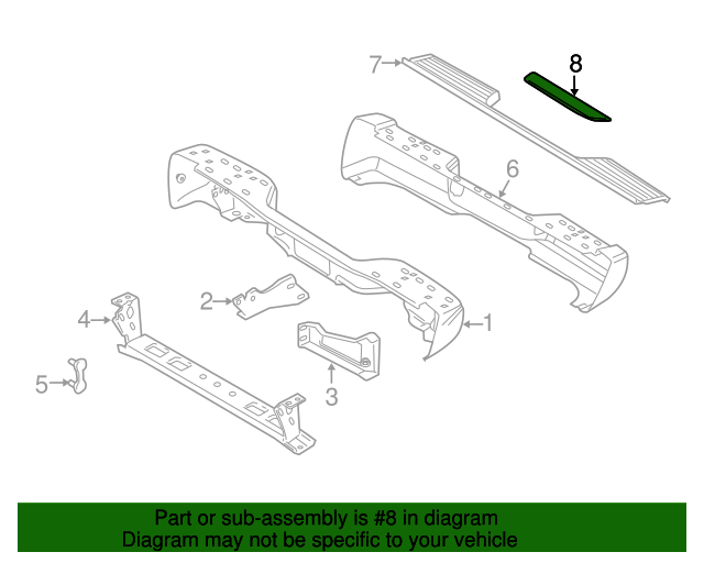 12335694 GM Running Board Step Pad GM Parts Store