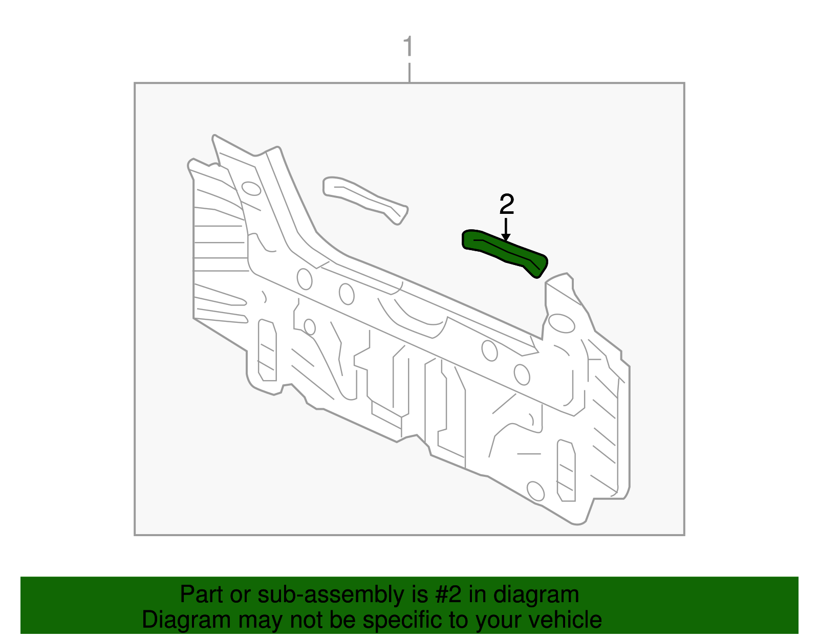 66119-TR3-A00ZZ - Support Bracket 2010-2015 Honda | Honda Parts Online