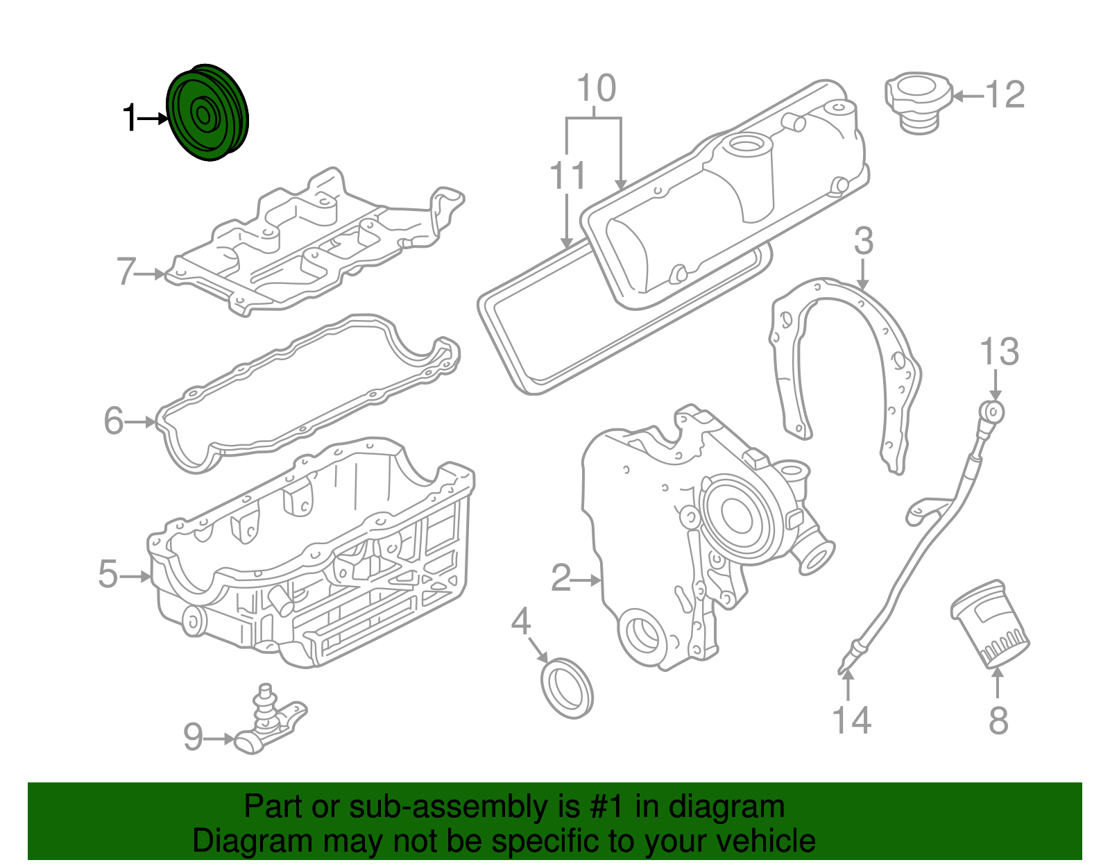 Crankshaft Balancer - GM (19420423)