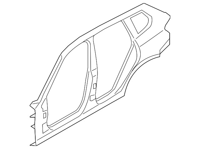 41-21-7-385-416 - Uniside Assembly - 2015-2018 BMW X4 | BMWPartsHub