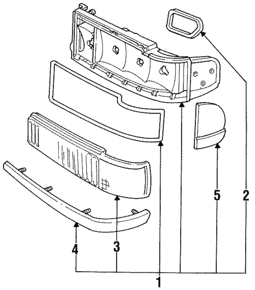 Tail Lamp Assembly - Ford (E94Y-13404-A)