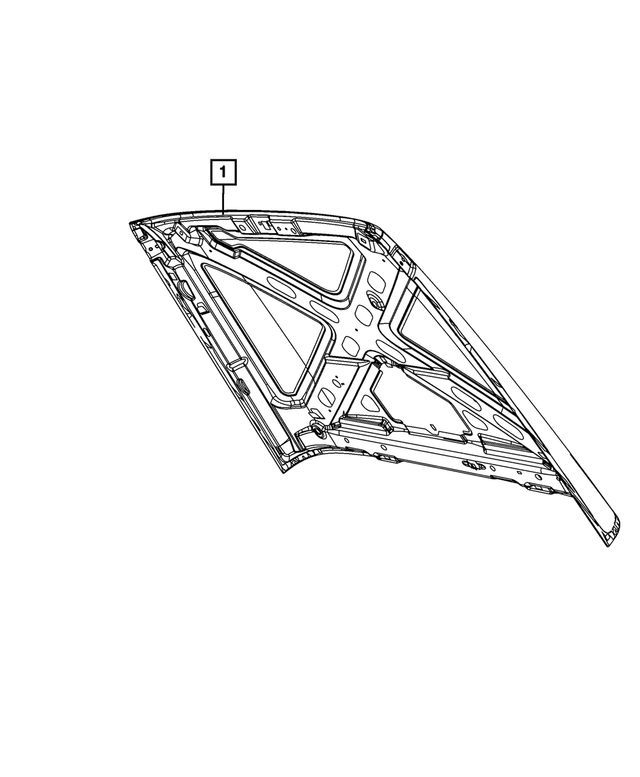 2013 Dodge Dart Vehicle Emission Control Information Label 4722027AA