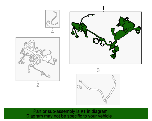 KA0G67010A Wire Harness 2016 Mazda CX5 MazdaSwag