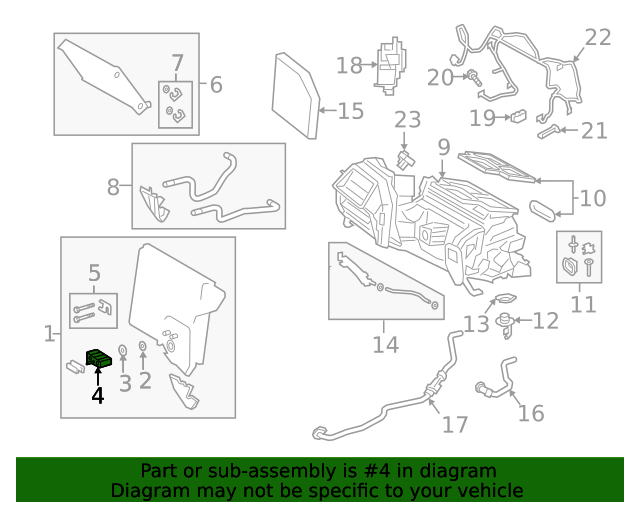 20202022 Toyota GR Supra Expansion Valve 88515WAA01 Toyota Parts Center