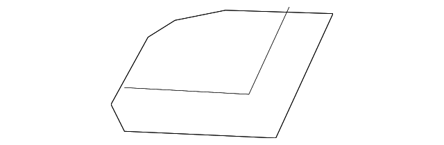 Front Door Upper Radio Speaker and Grille - GM (96673606)