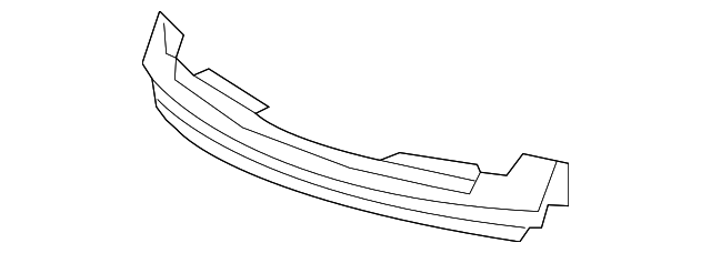 Front Lower Bumper Fascia Energy Absorber - GM (96660549)