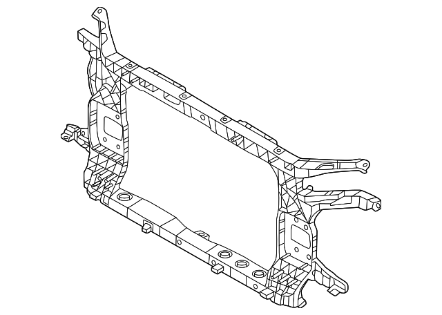 Radiator Support Core For Hyundai Palisade 2020-2022 64101S8000