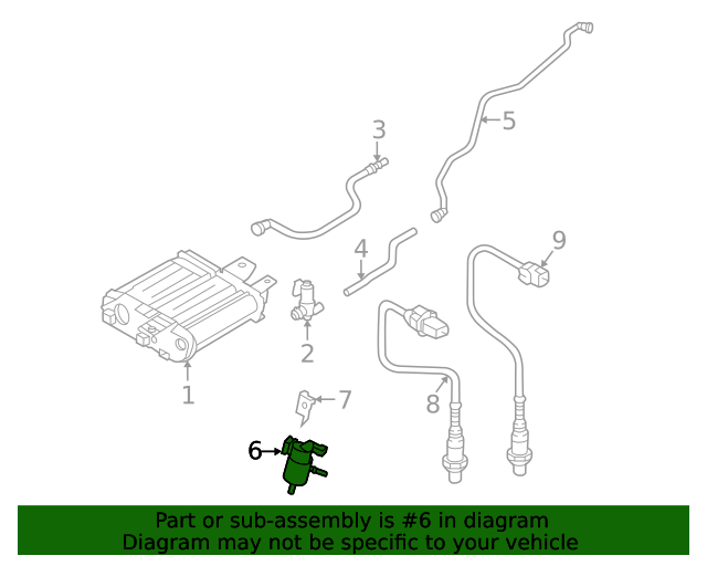 289102S000 Purge Valve 20212024 Kia Kia Auto Parts