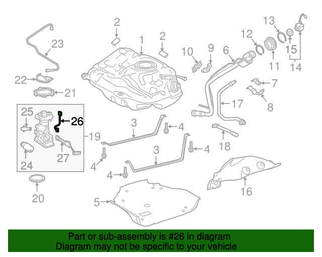 7778512010 Fuel Pump Connector 20112019 Toyota OEM Genuine