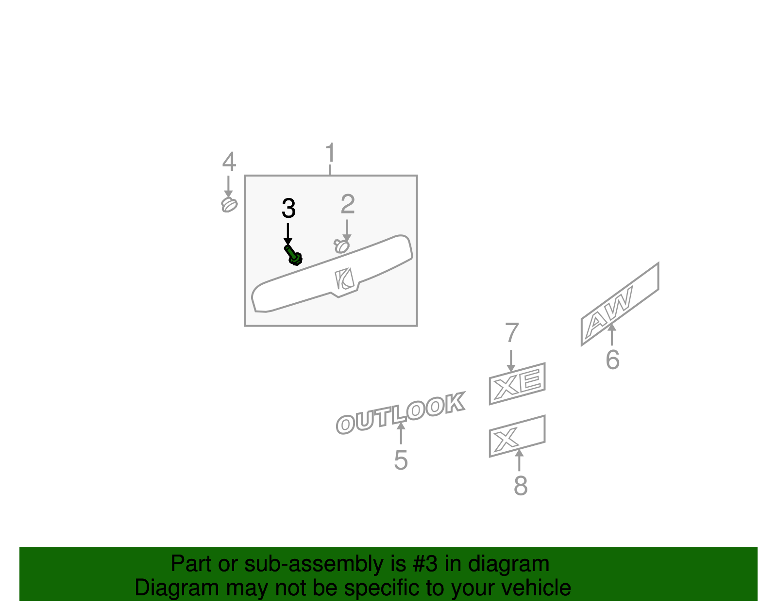 Multi-Purpose Stud - GM (11588458)