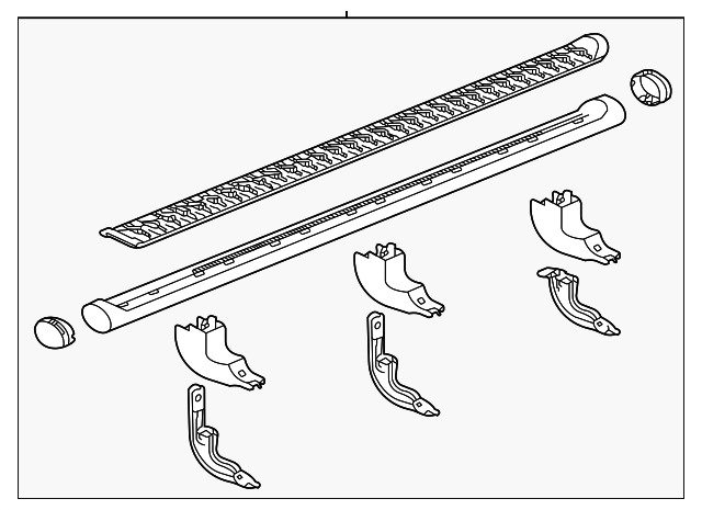 2021-2024 Chevrolet Suburban Running Board Step 84331817 | GM  
