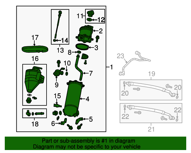 20152018 Chevrolet Corvette Engine Oil Tank 12680701 GM