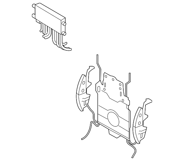 4M0881879A Lumbar Support 20172023 Audi Audi OEM Parts