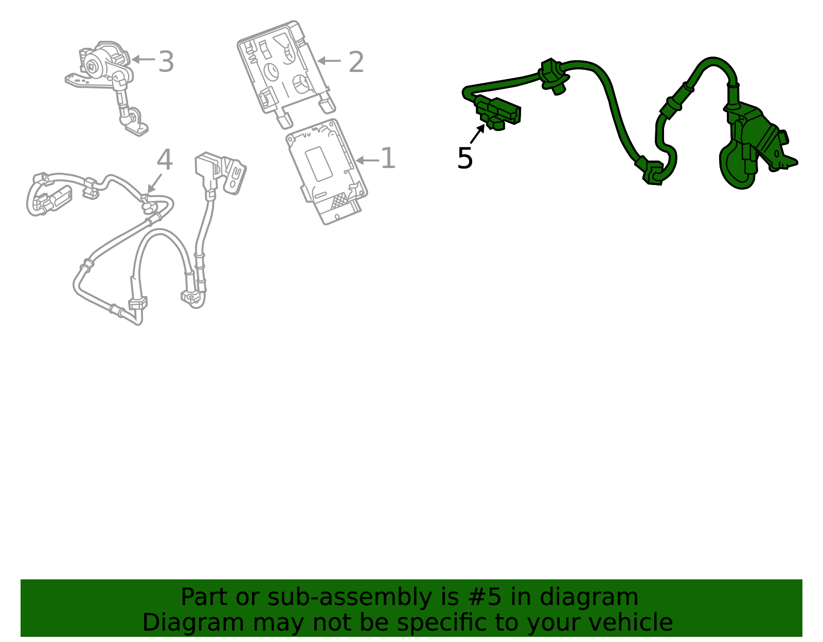 F (S)Accelerometer - GM (87865824)