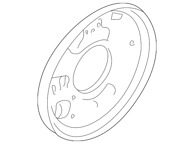 Backing Plate - Ford (YL8Z-2212-AA)
