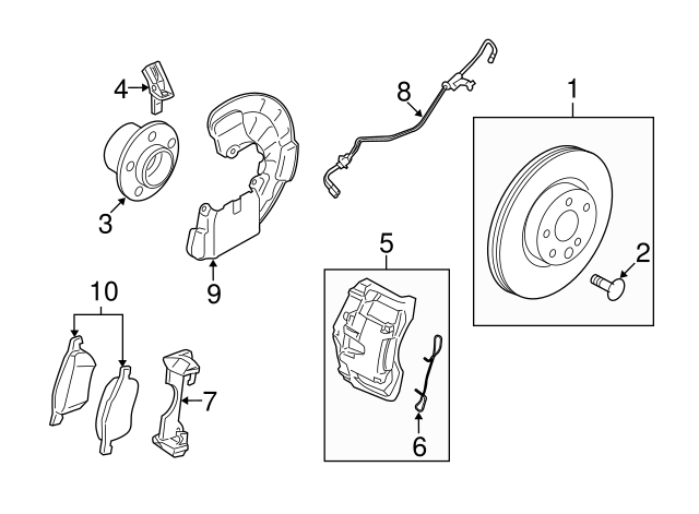 Genuine Volvo Brake Disc 31423305