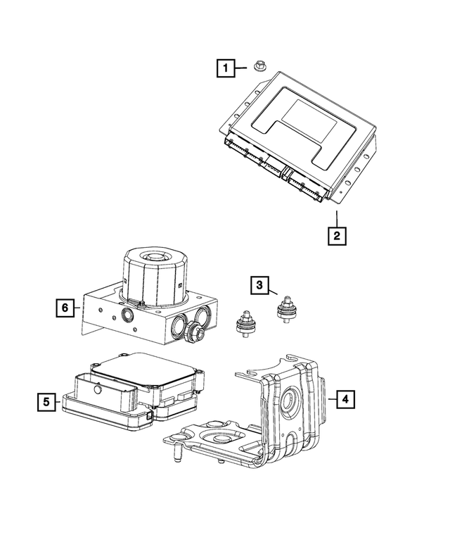 20132017 SRT Viper Air Suspension Module 5035233AA Mopar eStore