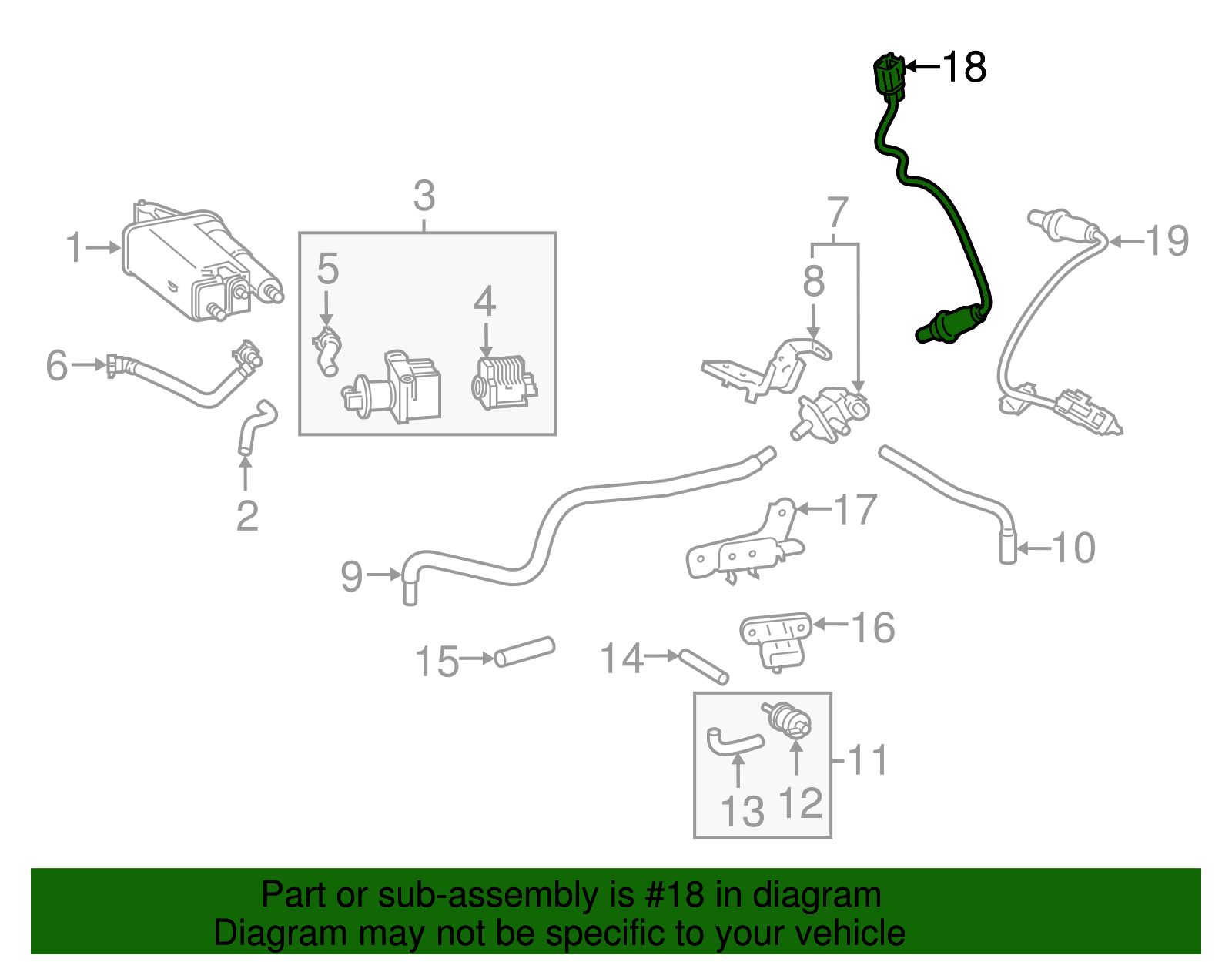Oxygen Sensor - Toyota (89467-12260)