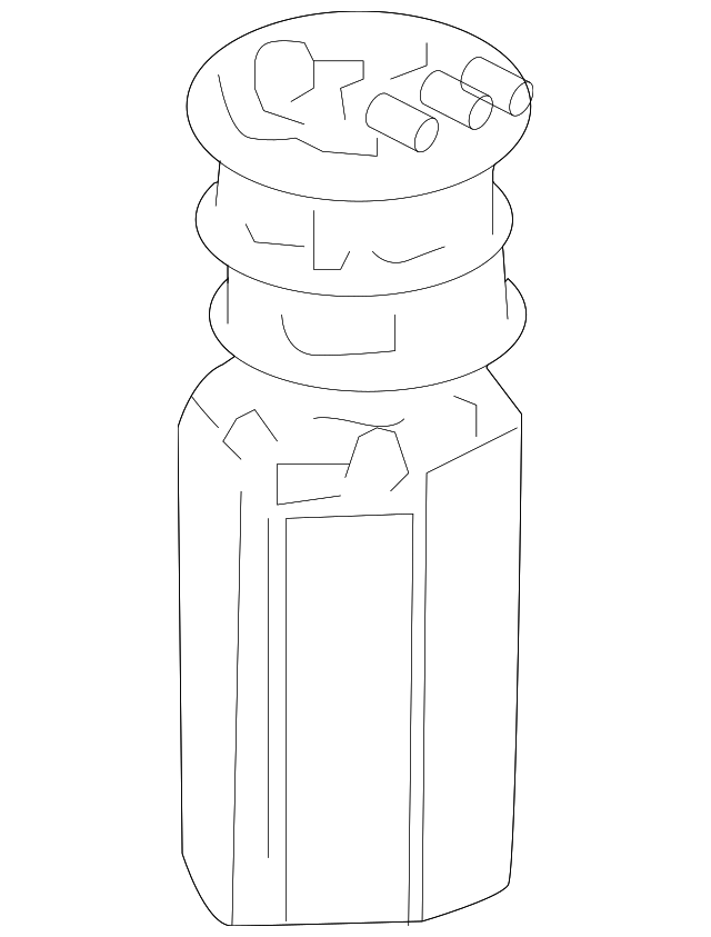 2004 Pontiac Grand Prix Fuel Pump and Level Sensor Module with Seal