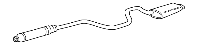 Muffler & Pipe - Ford (YF4Z-5230-AA)