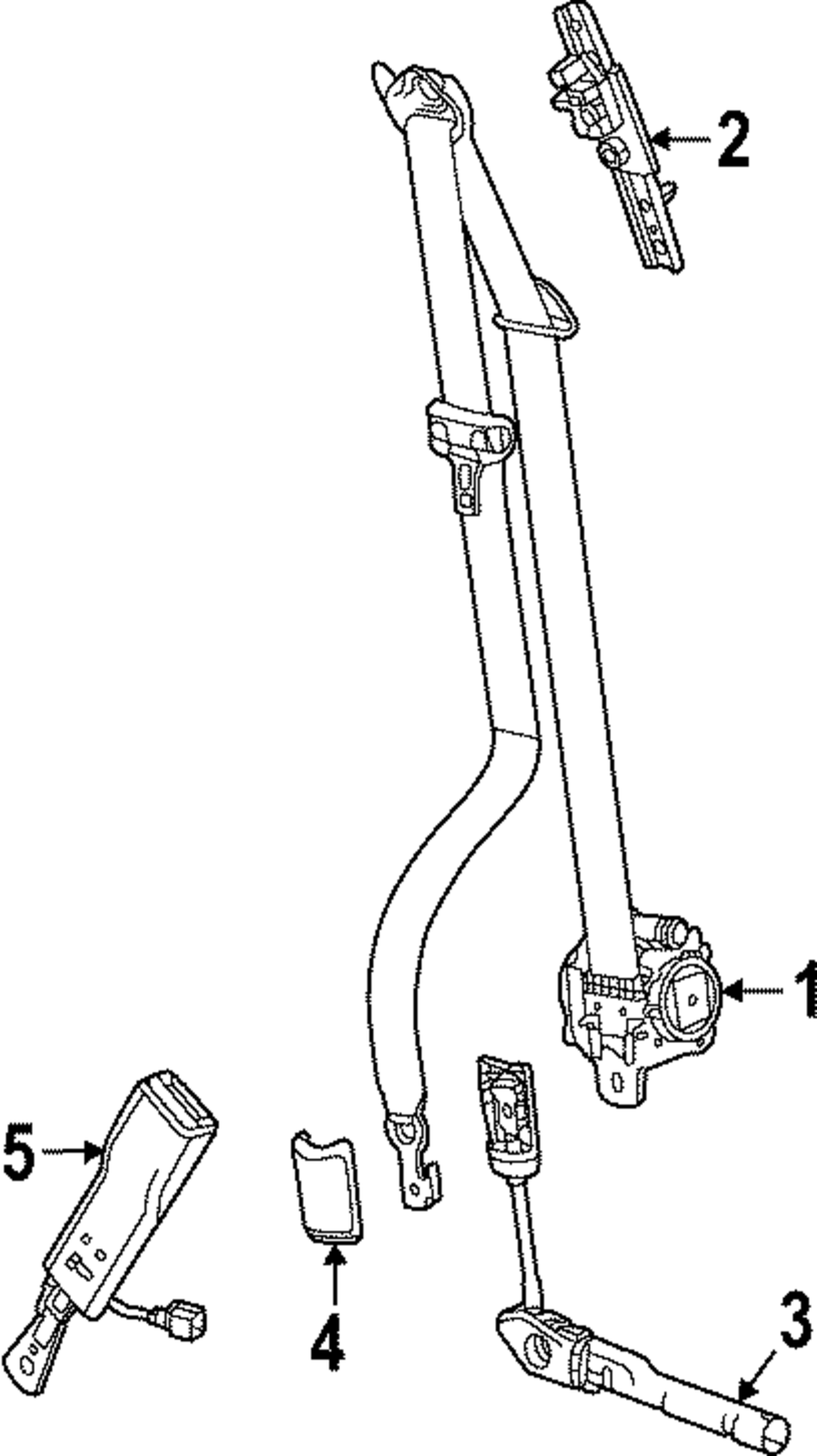 F Buckle Kit - GM (87836856)
