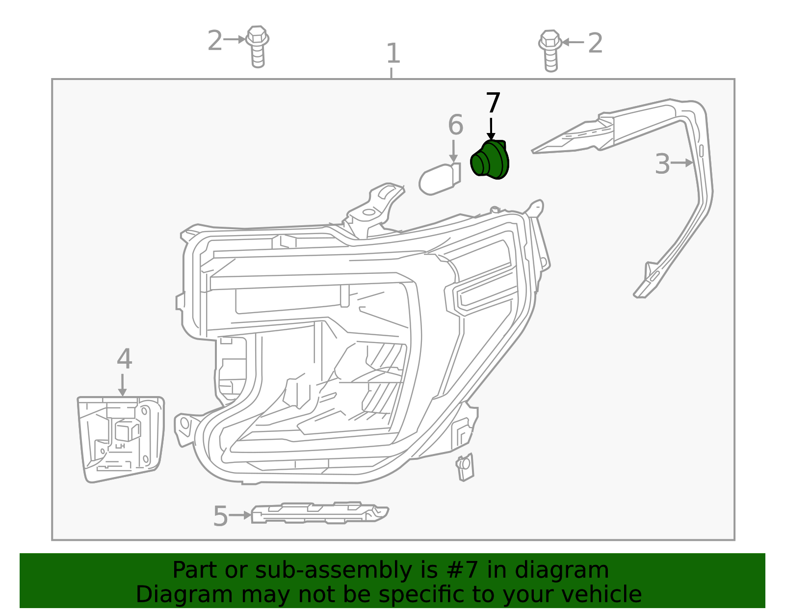 Headlamp Socket - GM (84389022)
