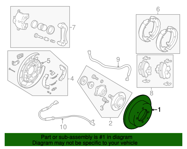 20092010 Kia Optima Rotor 584113K300