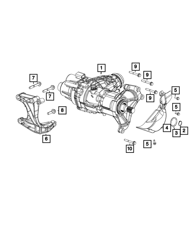 20152019 Mopar Power Transfer Unit 68305397AB My Mopar Parts