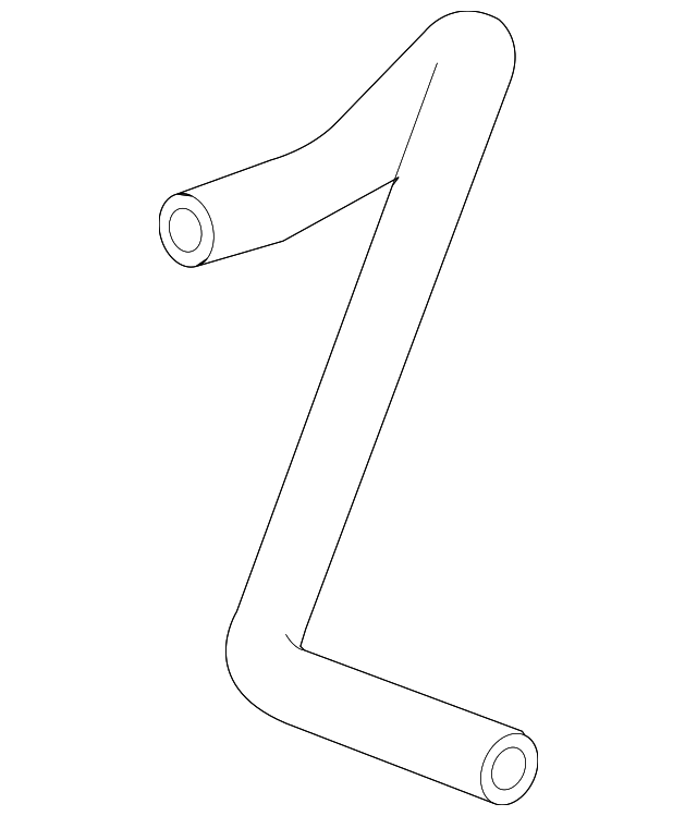 25891352 GM Power Brake Booster Vacuum Hose GM Parts Store