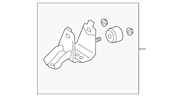Side Mount Bracket - Scion (12304-28150)