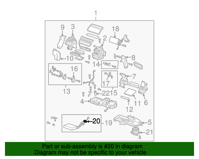 20032008 Mazda 6 Expansion Valve GK3J61J14 QuirkParts